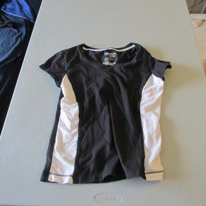 Black Danskin Top Size Large